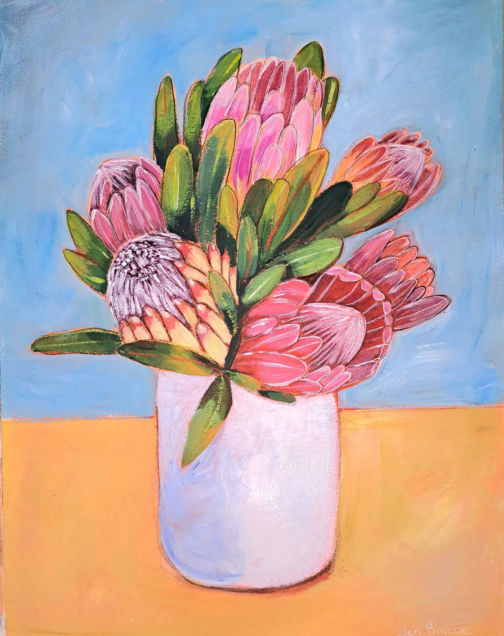 A Bouquet of Protea