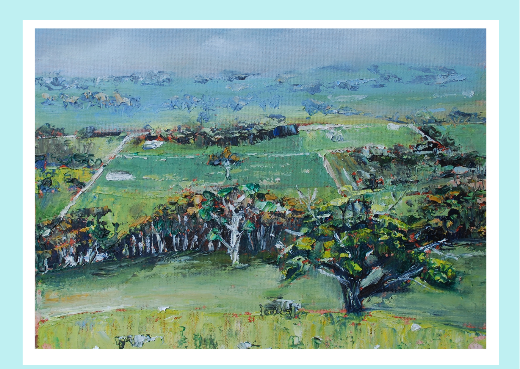 Myponga to Mt Compass - A4 Signed Print