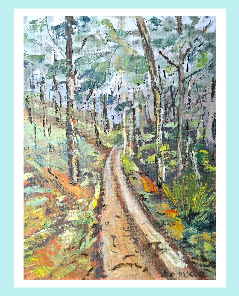 Mylor to Cleland - A4 Signed Print