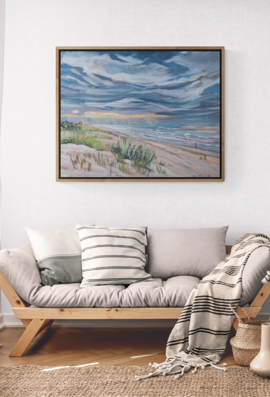 'Quiet Evenings Goolwa' Canvas Print