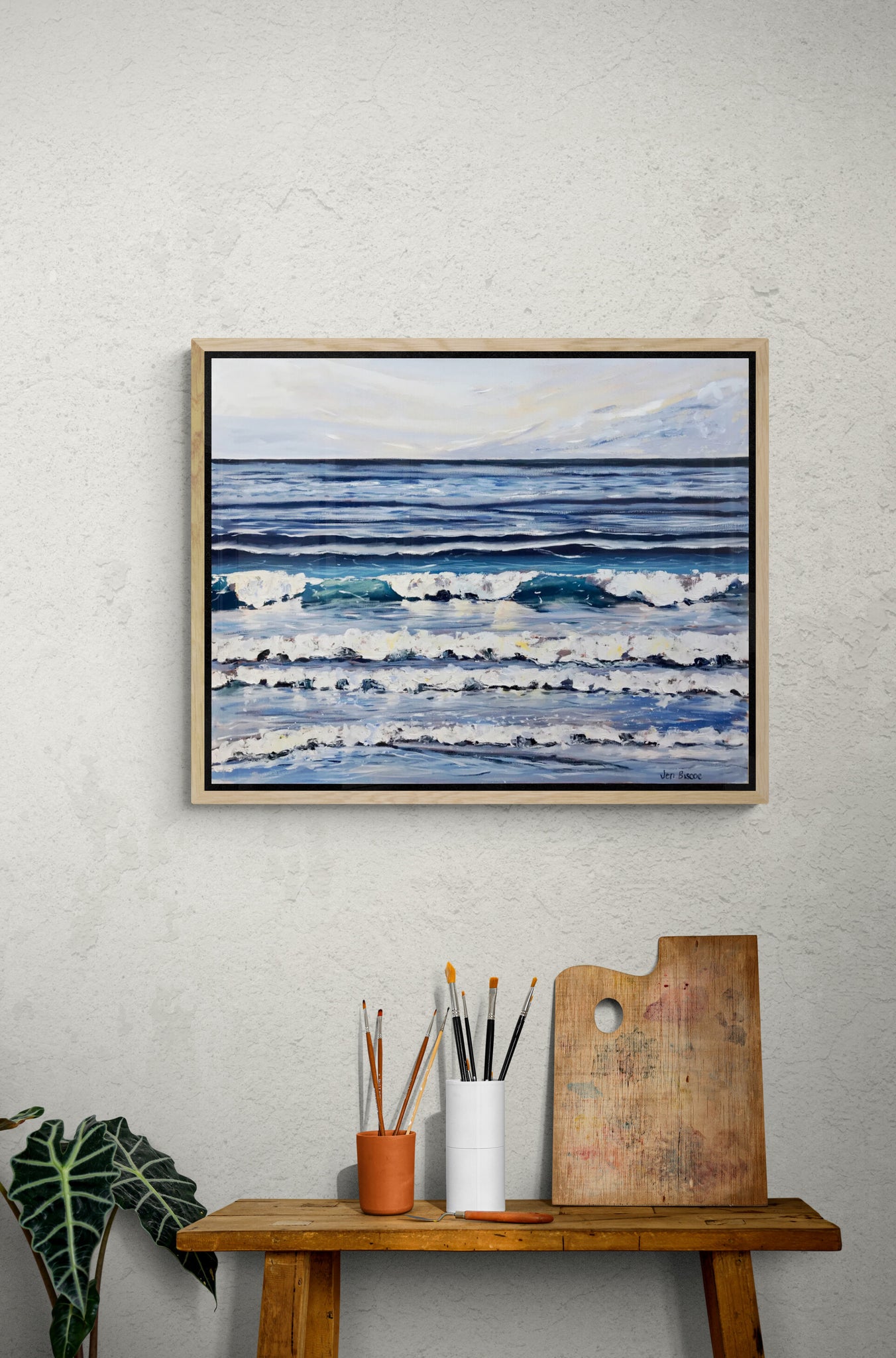 'Twilight Waves' Canvas Print