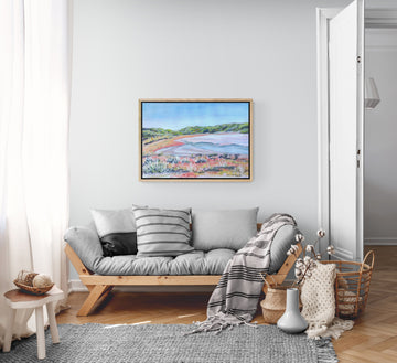 'Colours of the Coorong' Canvas Print