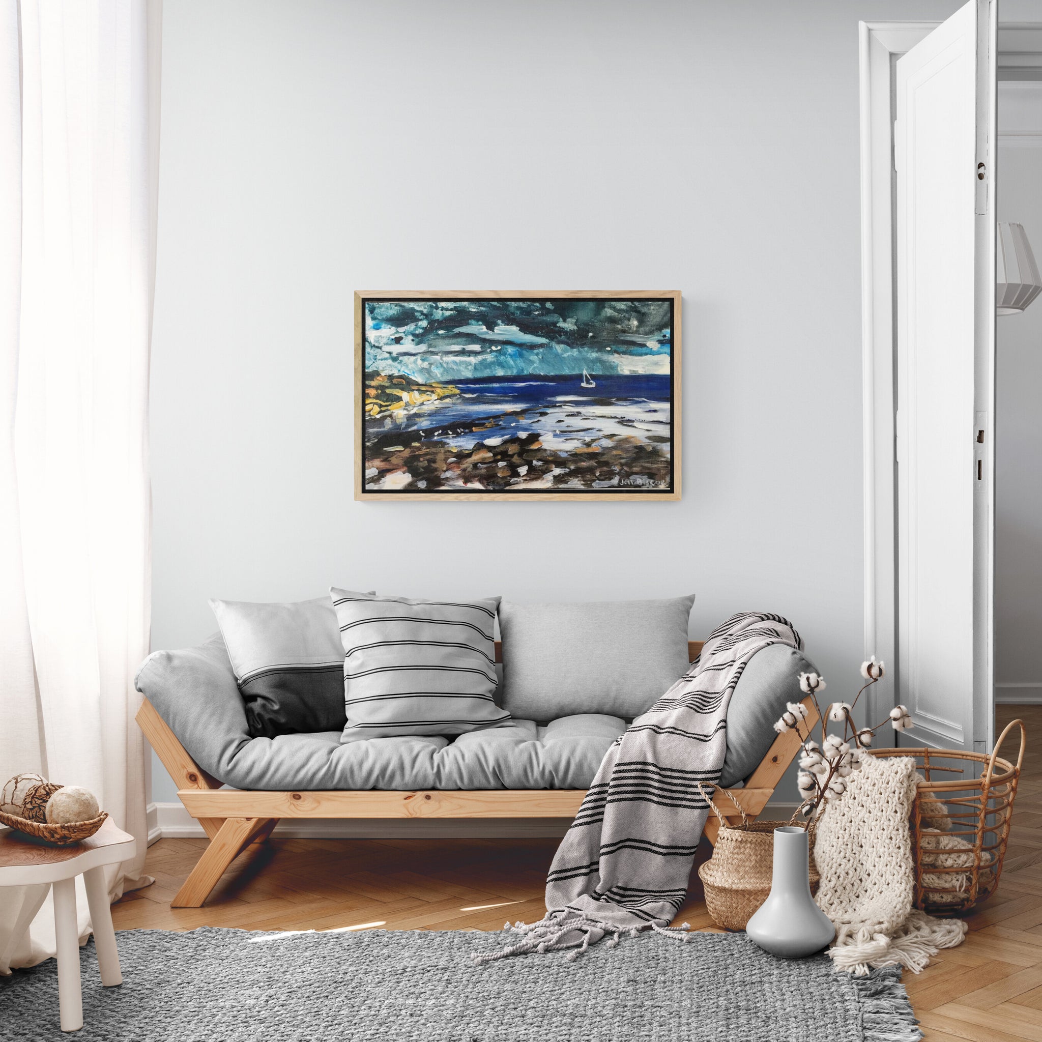 'Gleeson's Landing' Canvas Print