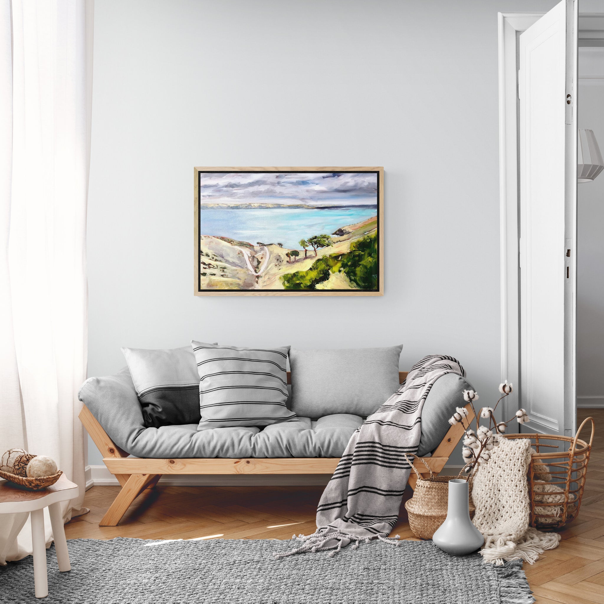 'Blowhole Beach' Canvas Print