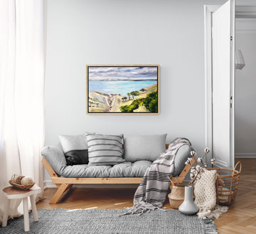 'Blowhole Beach' Canvas Print