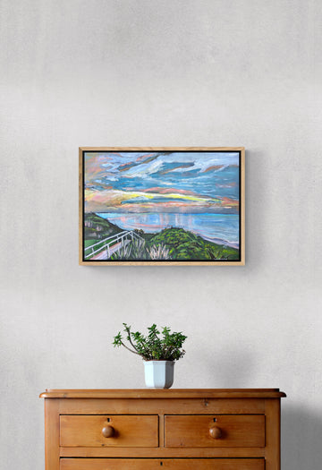 'Sunset Reflections' Canvas Print