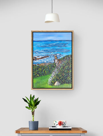 'Kangaroo Lookout' Canvas Print